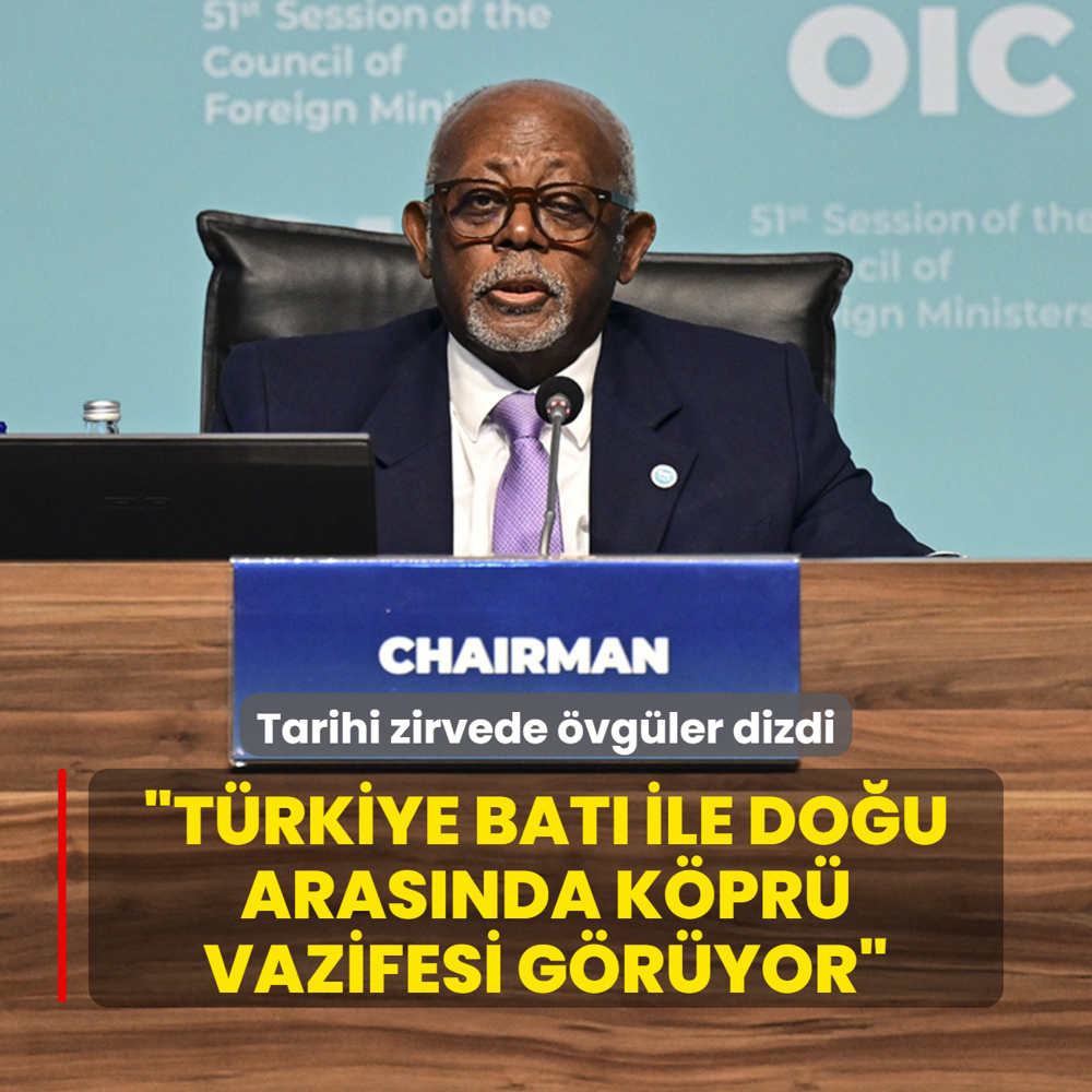 Tarihi zirvede vgler dizdi: Trkiye bat ile dou arasnda kpr vazifesi gryor