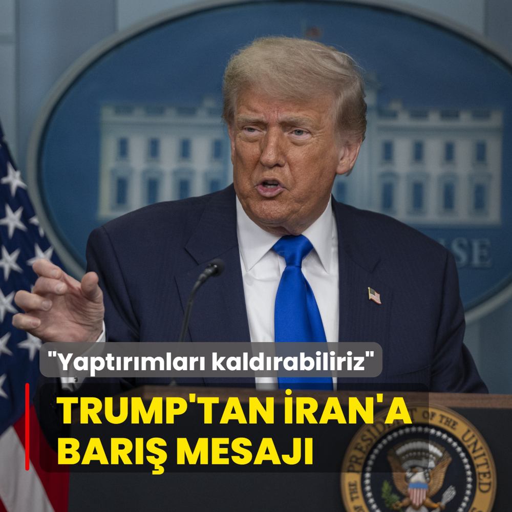 Trump'tan ran'a bar mesaj... Yaptrmlar kaldrabiliriz