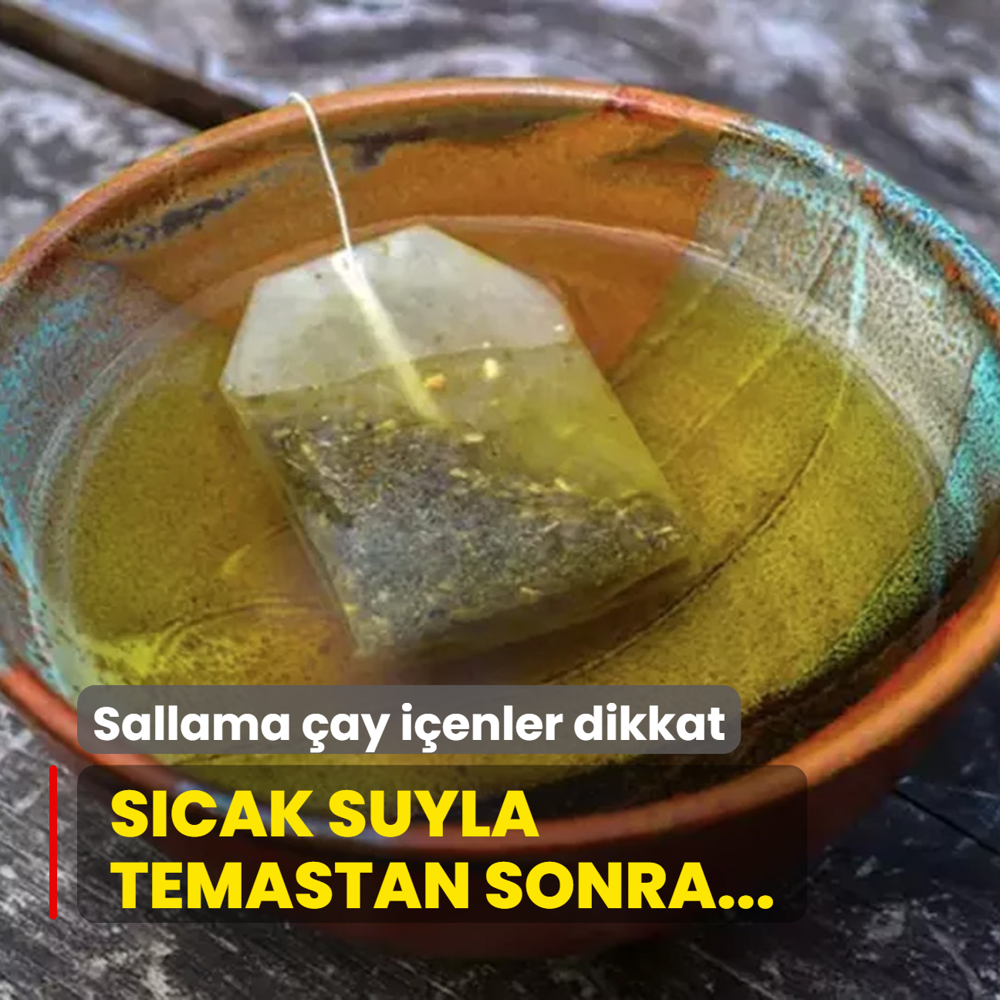 Sallama ay ienler dikkat! Scak suyla temastan sonra...