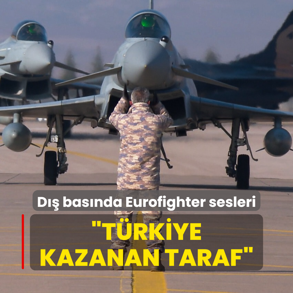 D basnda Eurofighter sesleri: Trkiye kazanan taraf