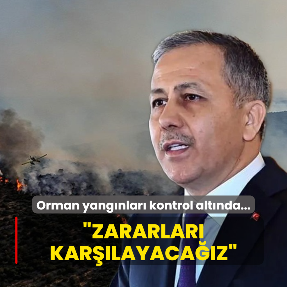 zmir'de orman yangnlar kontrol altnda