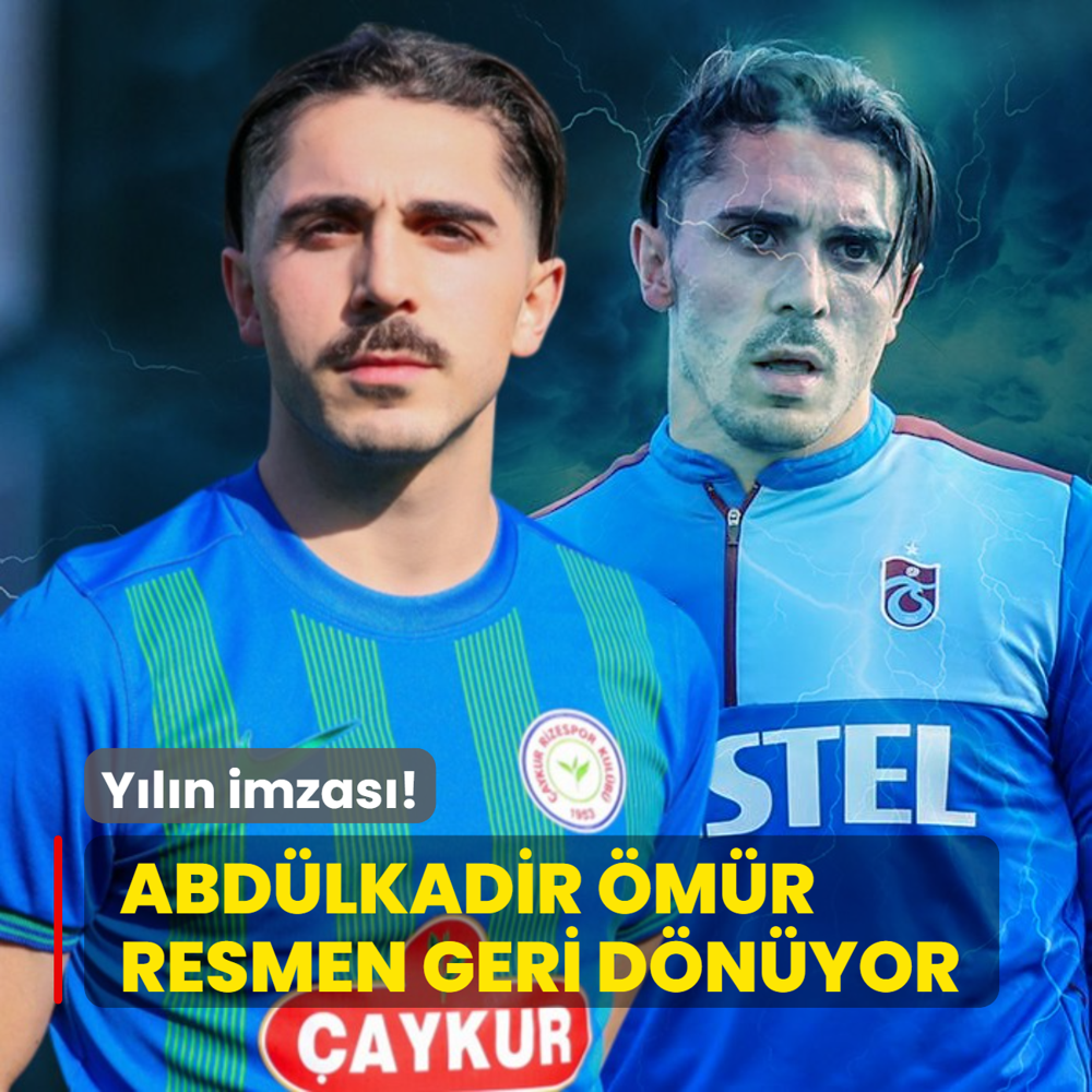 Yln imzas! Abdlkadir mr resmen geri dnyor