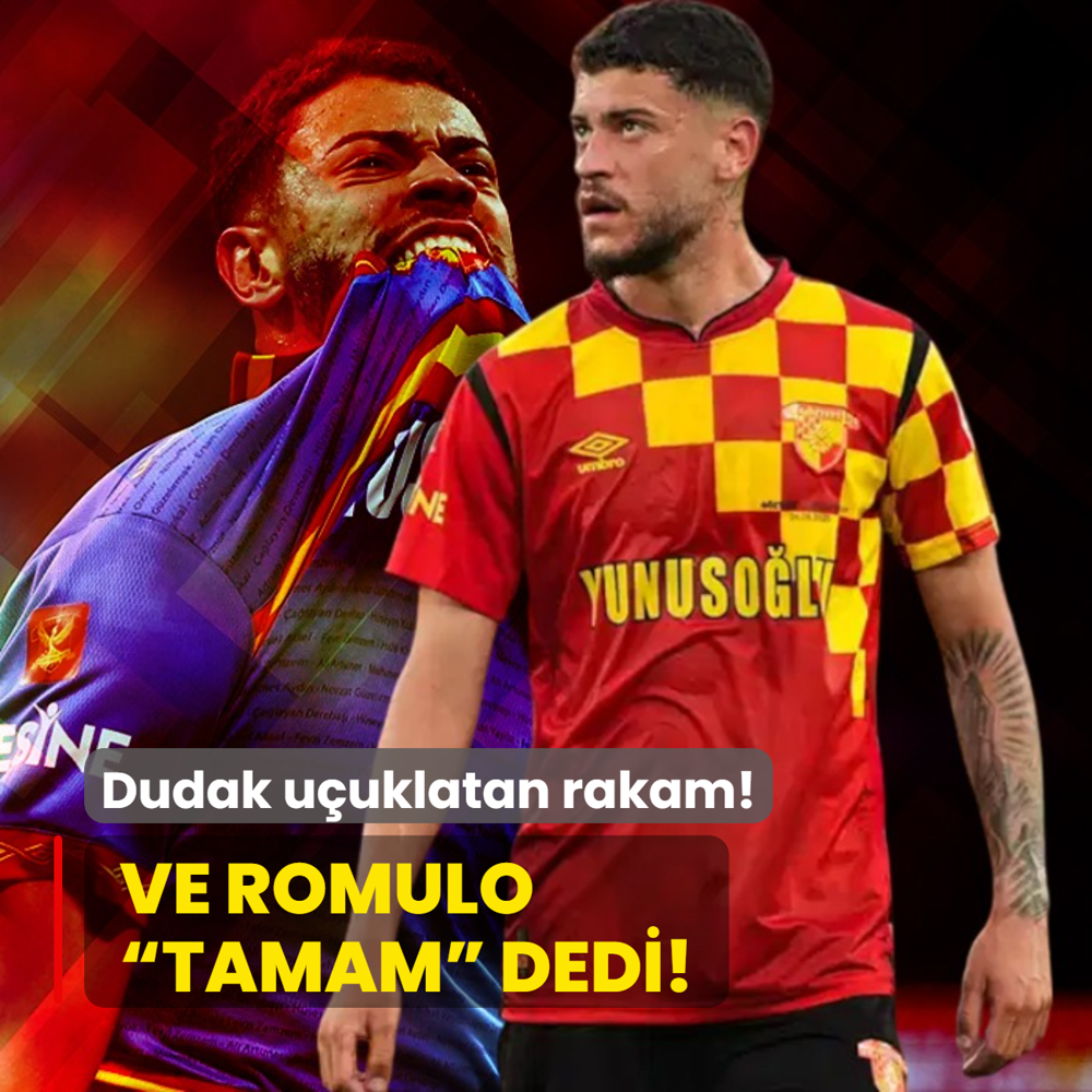 Dudak uuklatan rakam! Ve Romulo  Tamam  dedi!