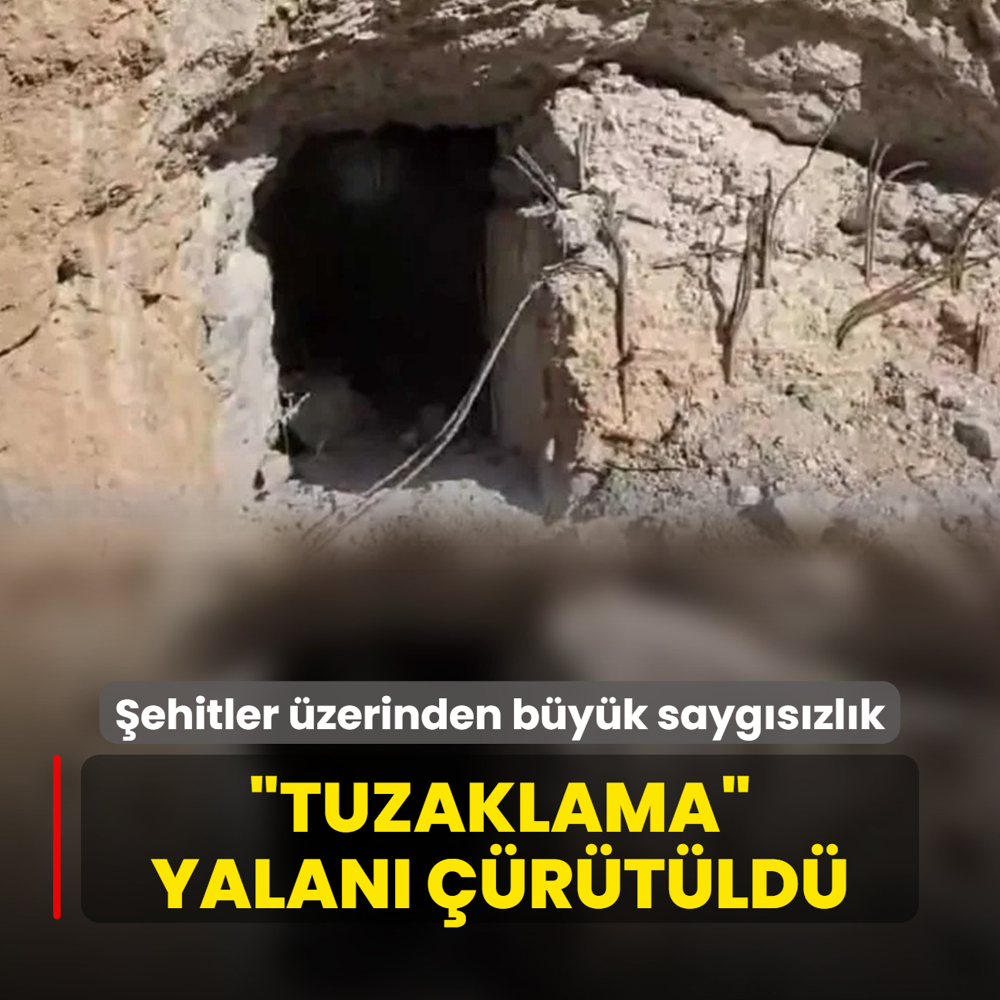 ehitlerimiz zerinden byk saygszlk! Tuzaklama yalan rtld