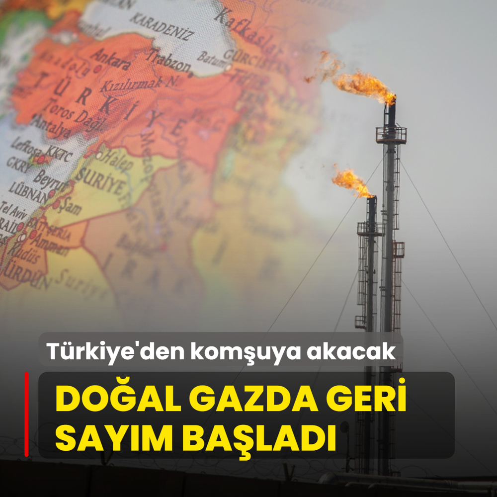 Doal gazda geri saym balad! Trkiye'den komuya akacak