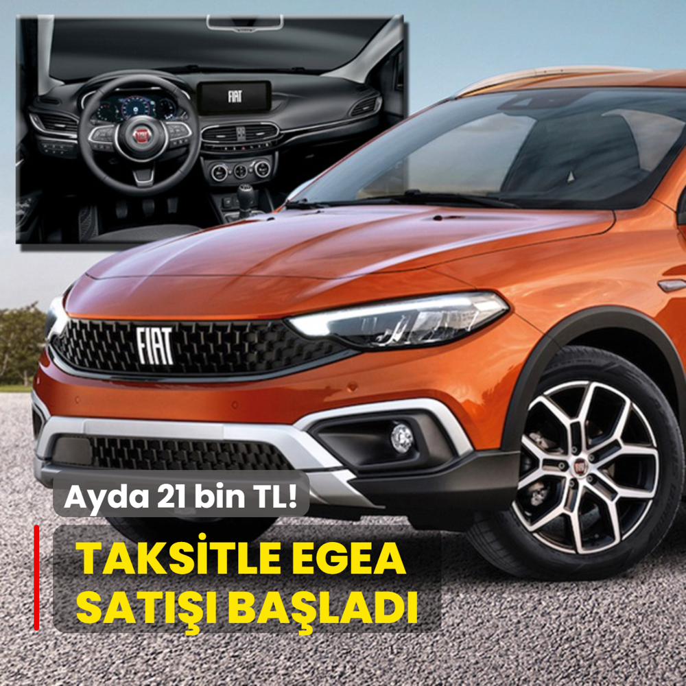 Fiat yapt yapacan: Ayda 21 bin TL'ye Egea Cross! stelik ek 130.000 TL indirim...