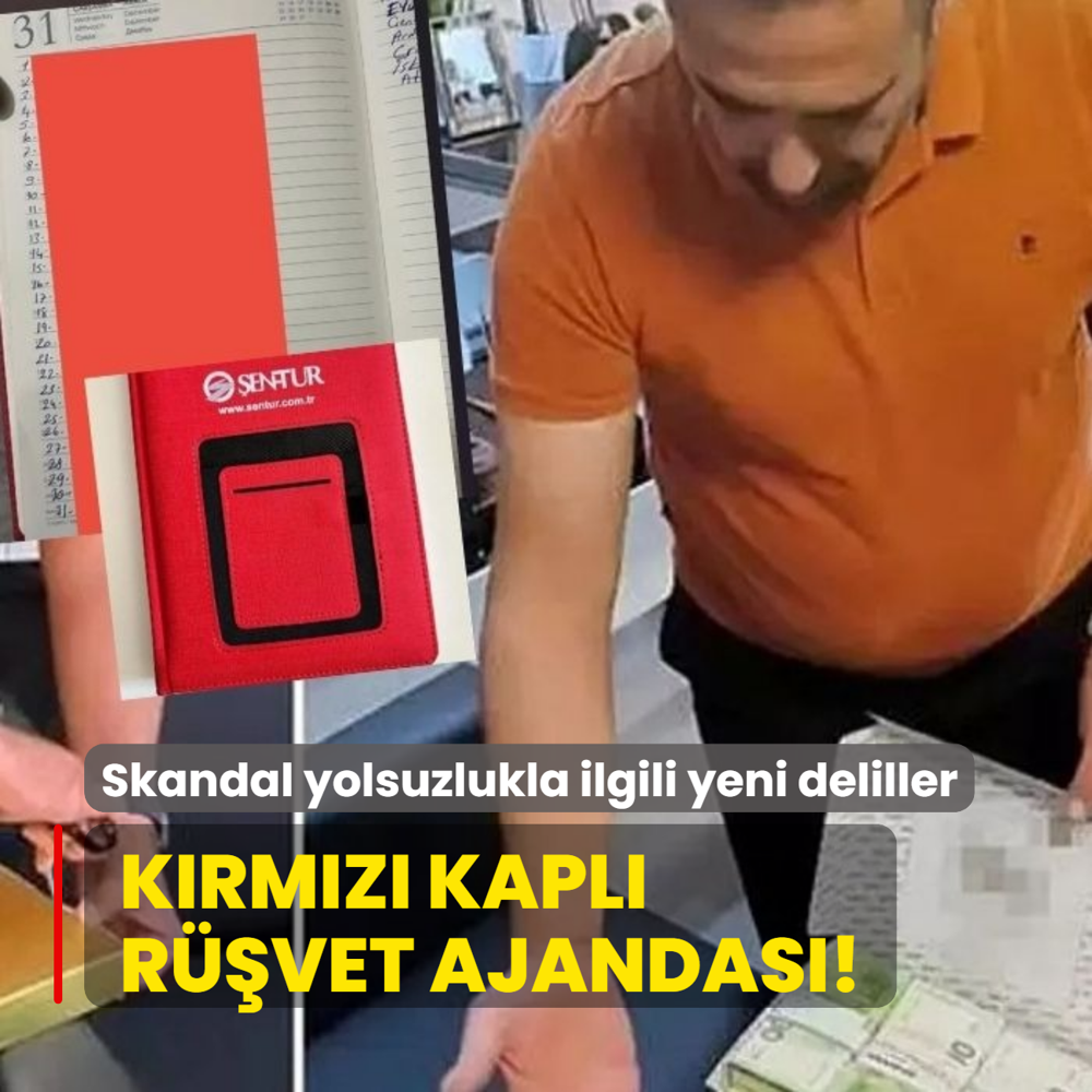 Krmz kapl rvet ajandas! Yolsuzlukla ilgili yeni deliller ortaya kt