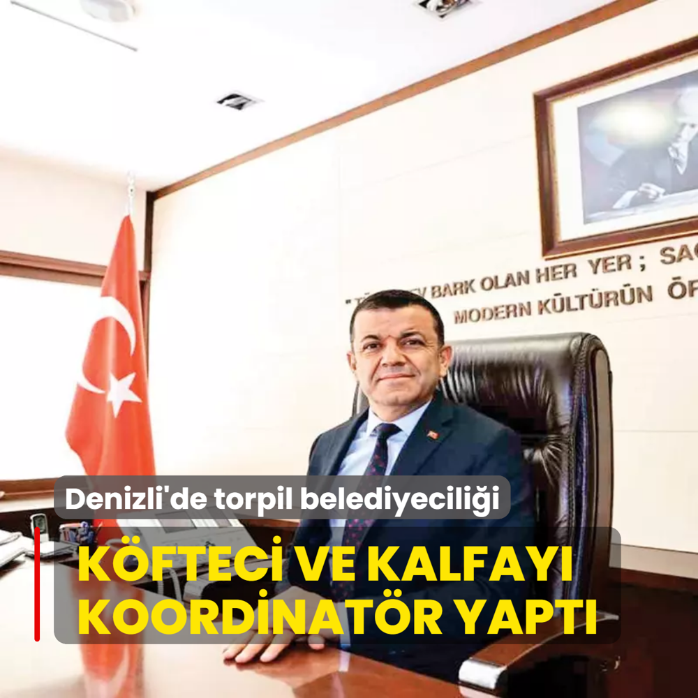 Kfteci ve kalfay su koordinatr yapt