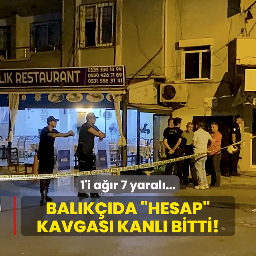 Balkda hesap kavgas kanl bitti! 1'i ar 7 yaral...