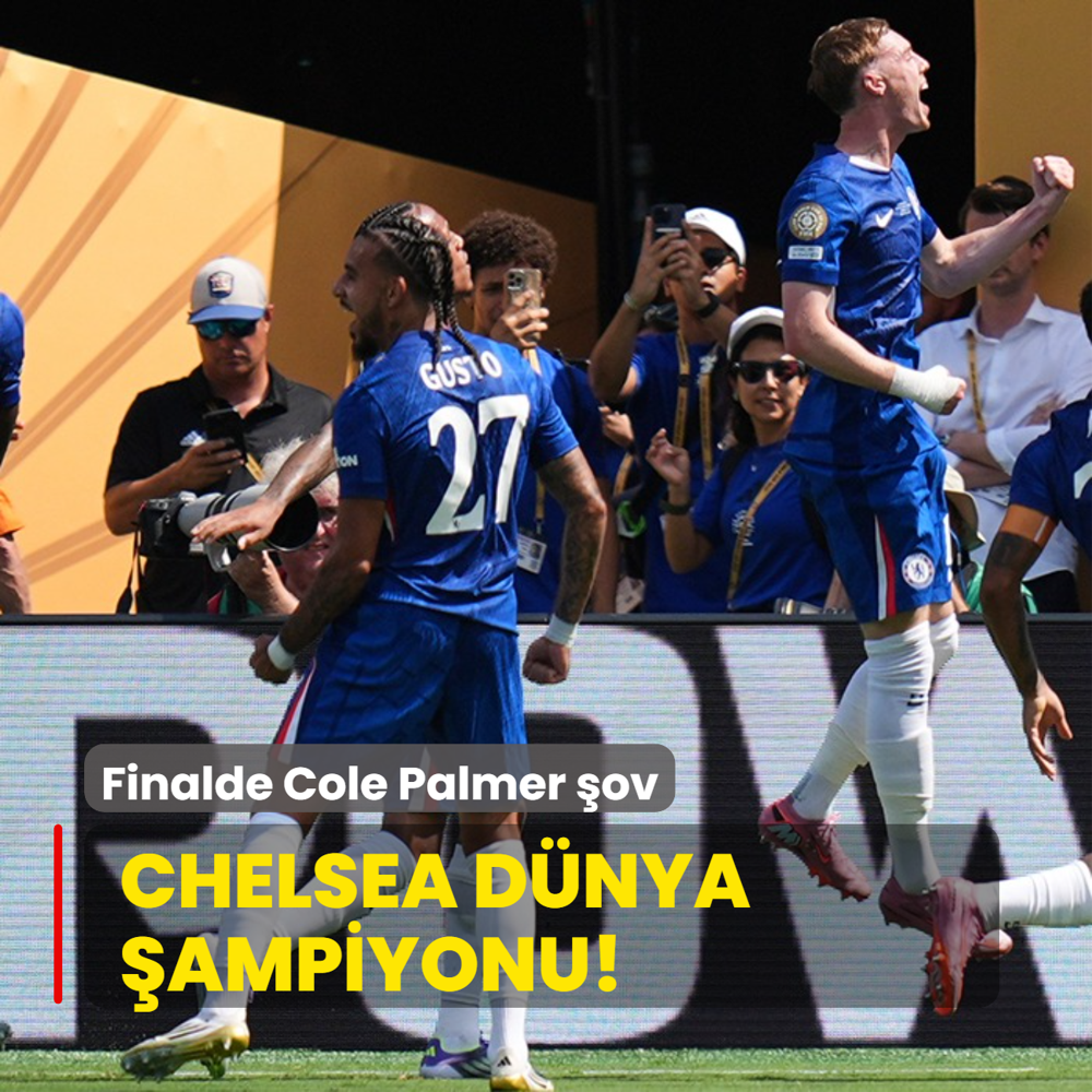 Chelsea Dnya ampiyonu! Finalde Cole Palmer ov