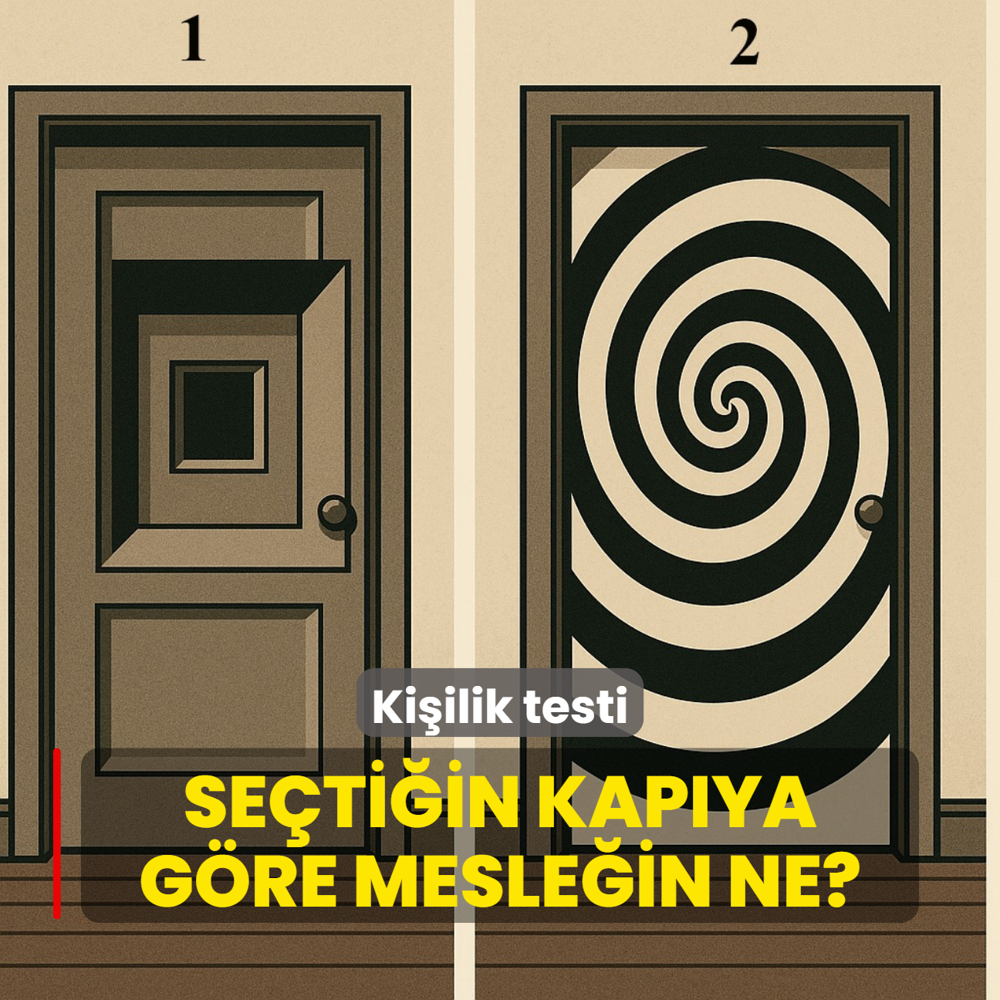 Kiilik testi: Setiin kapya gre sana uygun meslek ne? te kariyer hedefi