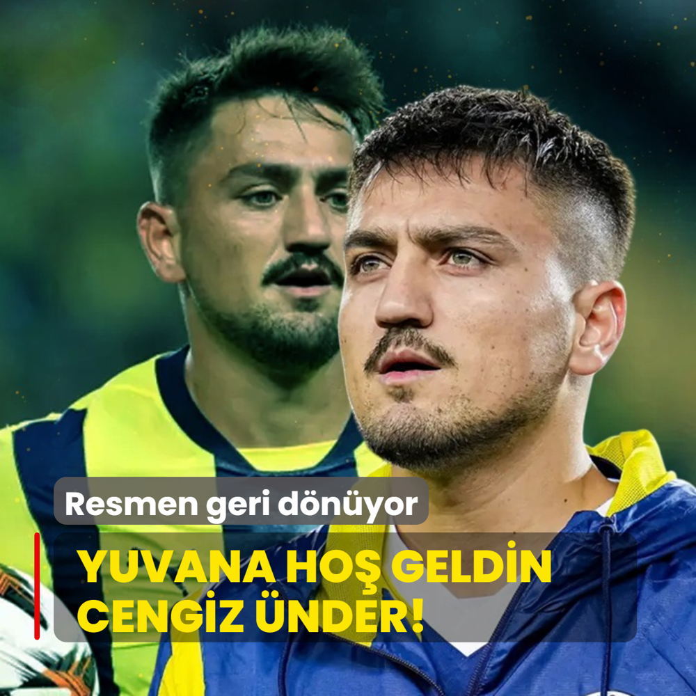 Yuvana ho geldin Cengiz nder! Resmen geri dnyor