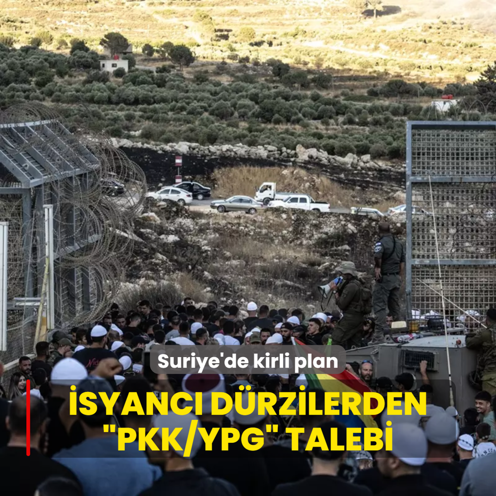 Suriye'de kirli plan! syanc Drzilerden PKK/YPG talebi