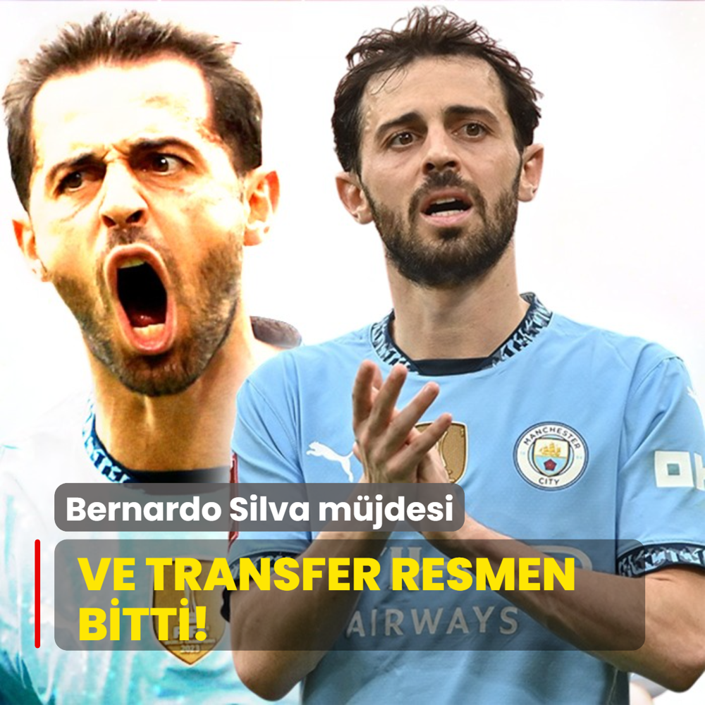 Ve transfer resmen bitti! Sper Lig devine Bernardo Silva mjdesi
