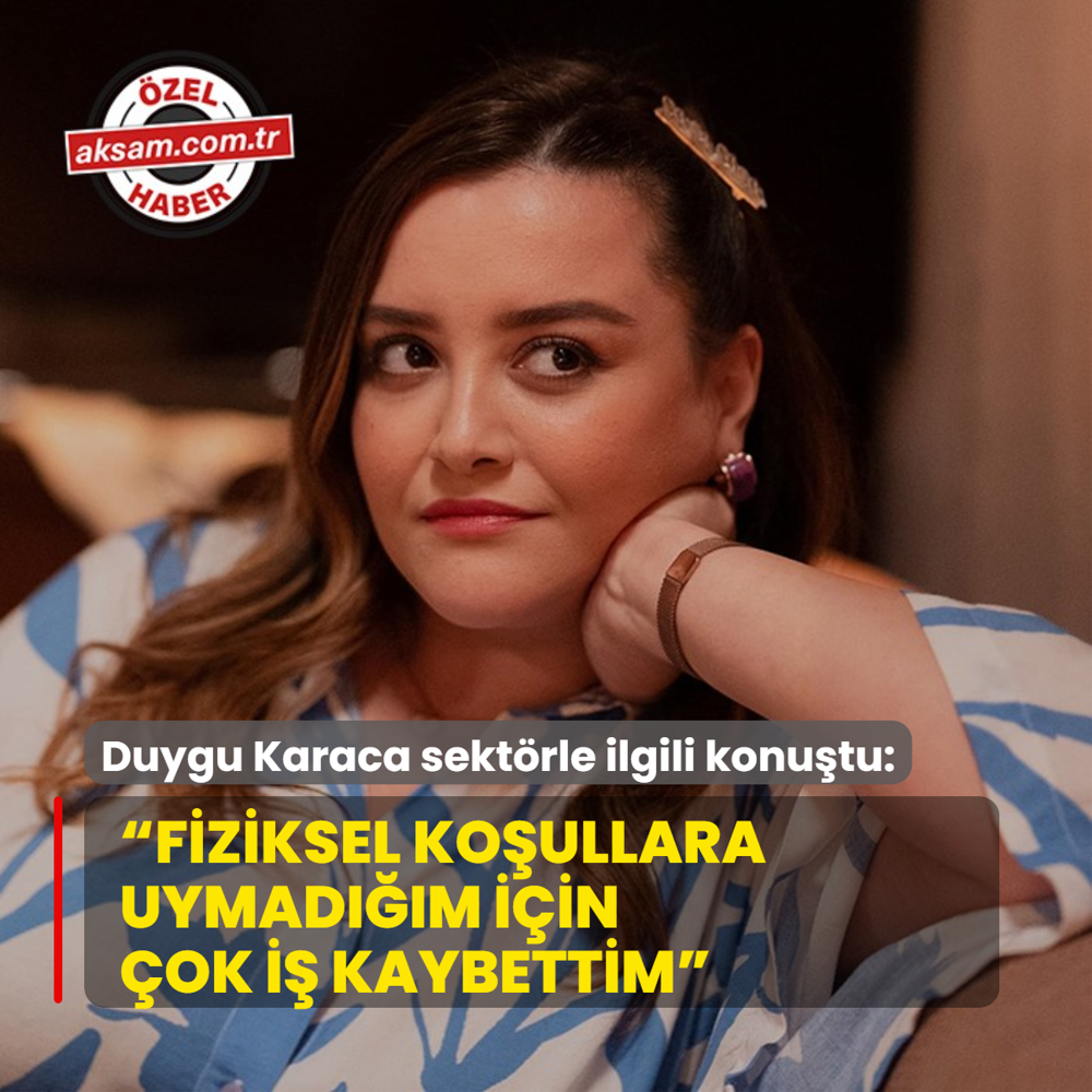 Sahipsizler dizisinin Necla's Duygu Karaca'dan itiraf:  Sektrdeki kalpsal gzelliin 
