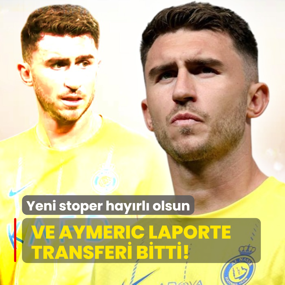 Ve Aymeric Laporte transferi bitti! Yeni stoper hayrl olsun