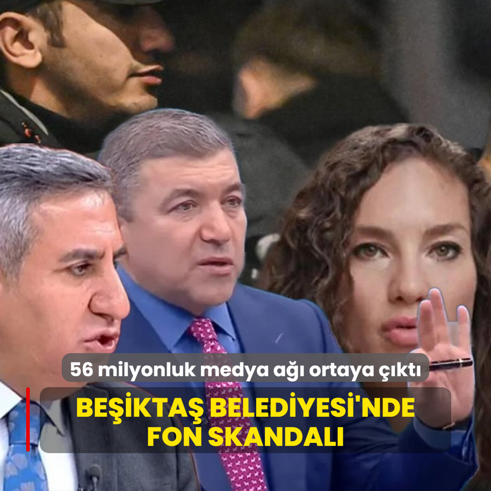 Beikta Belediyesi'nde fon skandal: 56 milyonluk medya a!