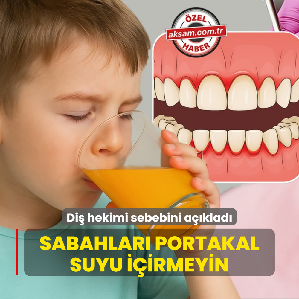 ocuklar neden sabahlar portakal suyu imemeli? Di hekimi aklad