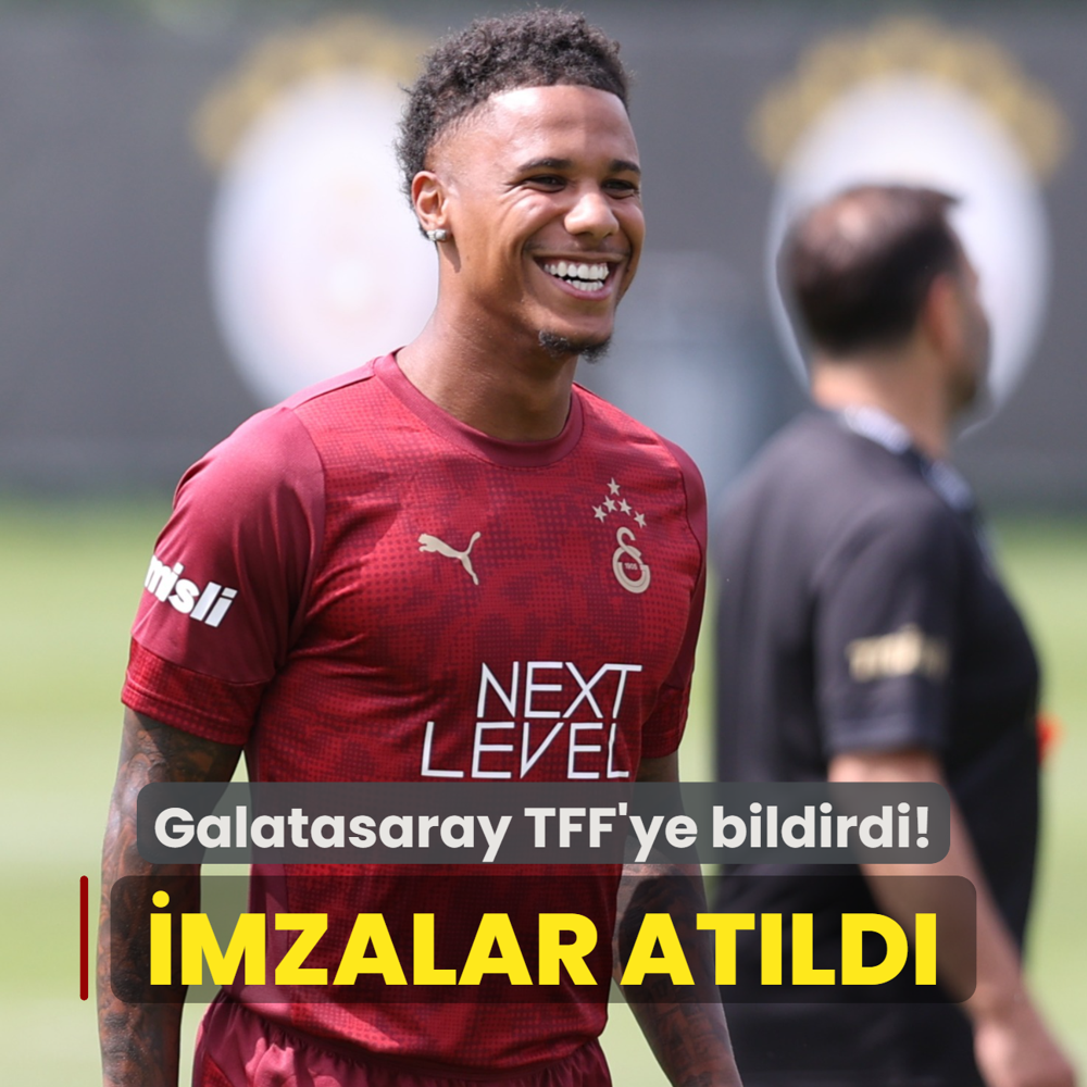 Galatasaray transferi TFF'ye bildirdi! Ismail Jakobs ile imzalar atld