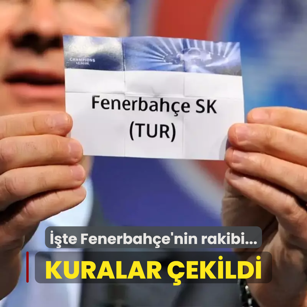 Ve kuralar ekildi! te Fenerbahe'nin Feyenoord'dan sonraki rakibi...