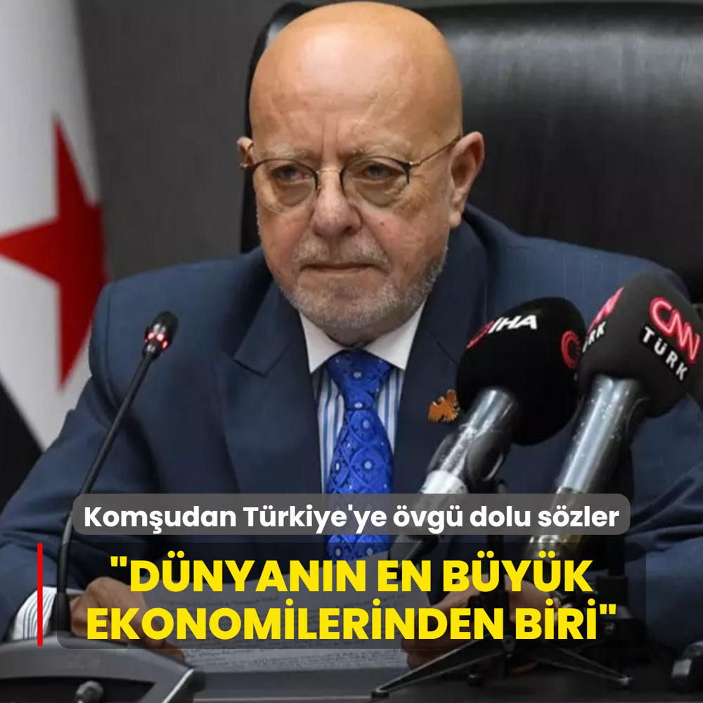 Komudan Trkiye'ye vg dolu szler: Dnyann en byk ekonomilerinden biri