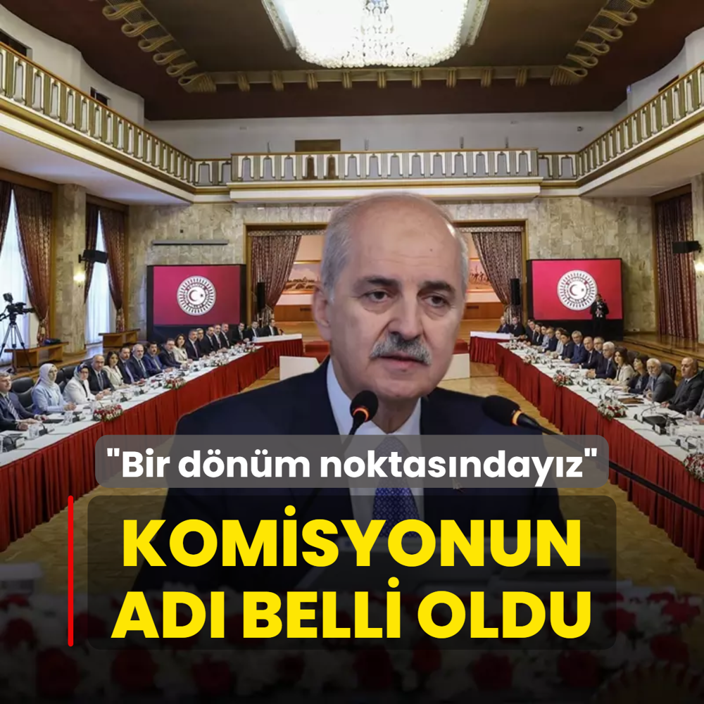 Terrsz Trkiye komisyonu topland! TBMM Bakan Kurtulmu: Tarihi bir dnm noktasndayz