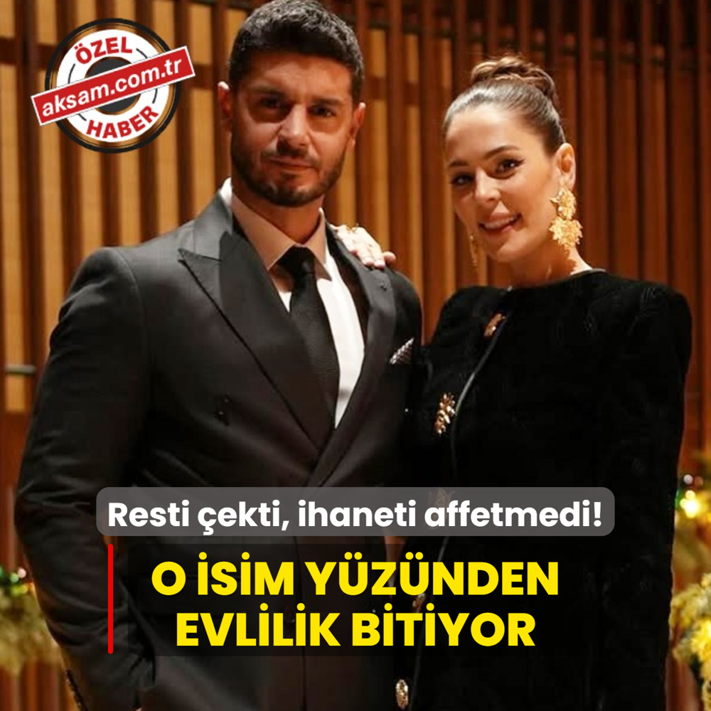 Eine resti ekti, ihaneti affetmedi! O isim yznden evlilik bitiyor