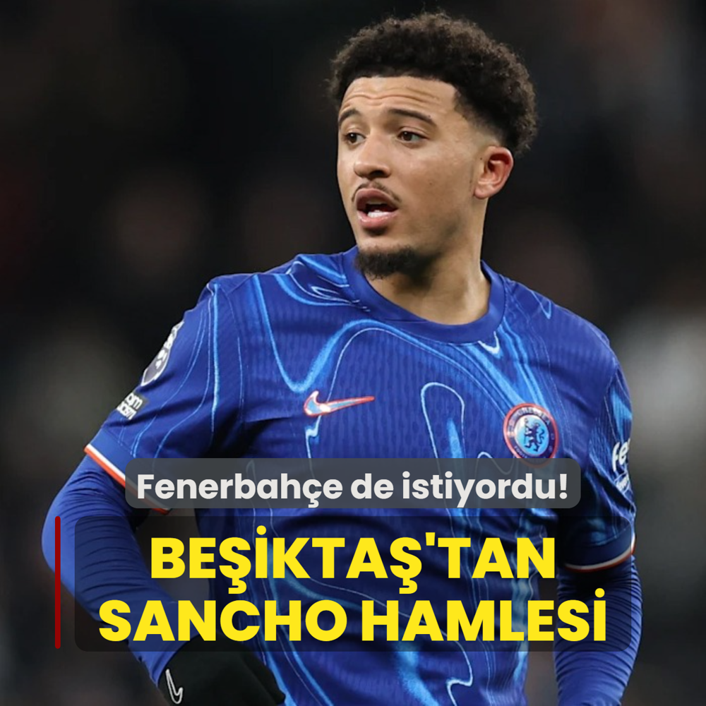 Fenerbahe de istiyordu! Beikta'tan Jadon Sancho hamlesi
