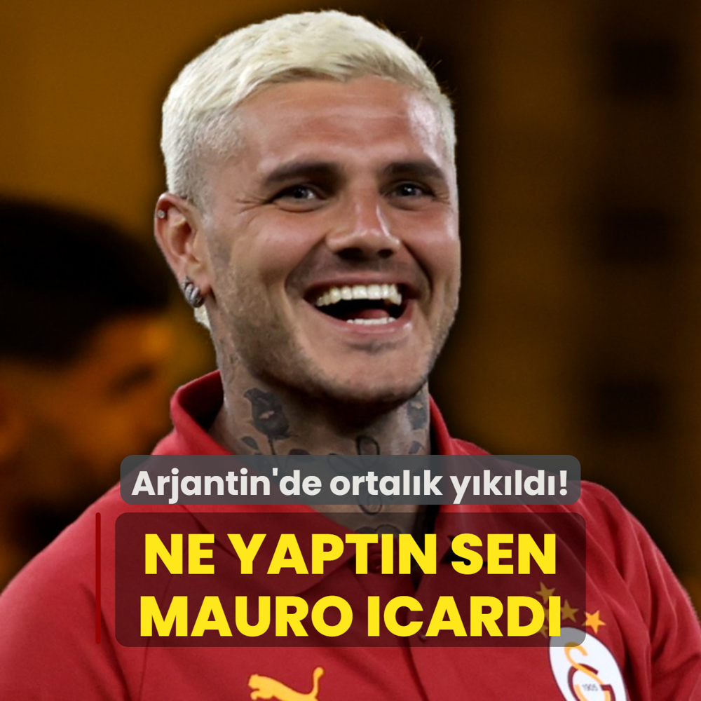 Ne yaptn sen Mauro Icardi! Arjantin'de ortalk ykld: Herkes onu konuuyor