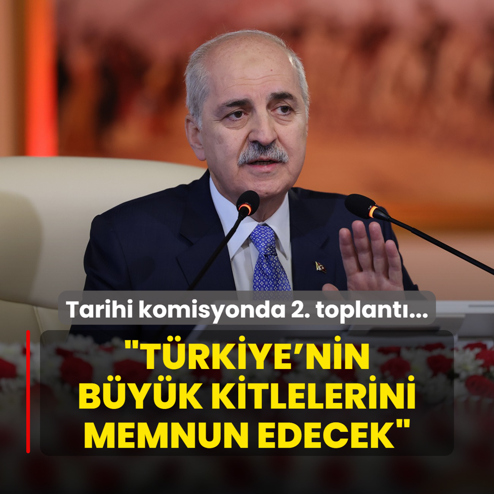Tarihi komisyonda 2. toplant... TBMM Bakan Kurtulmu: kacak anlay Trkiye'nin byk kitlelerini memnun edecek