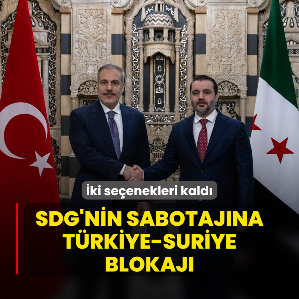 Terr rgt SDG'nin 8 Austos sabotajna Trkiye-Suriye blokaj! ki seenekleri kald