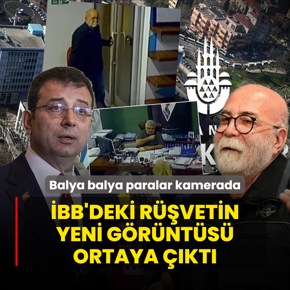Balya balya paralar kamerada! BB'deki rvetin yeni grnts ortaya kt