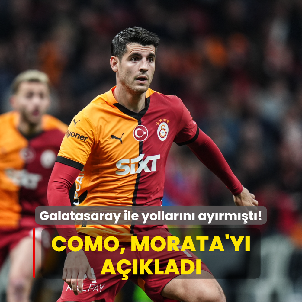 Galatasaray ile yollarn ayrmt! Como, Morata'y aklad