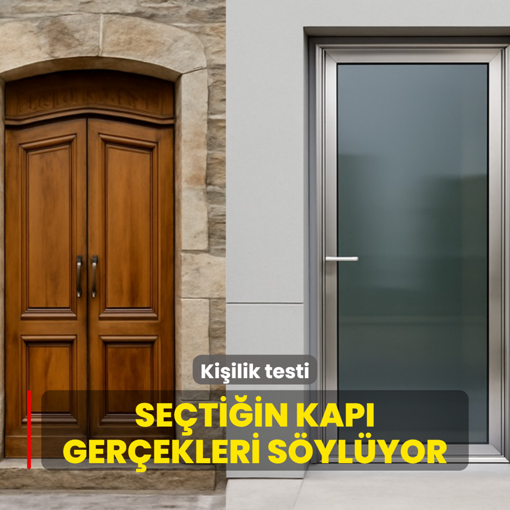 Kiilik testi: Setiin kapya gre hayatnda deitirmek istediin eyi aklyoruz