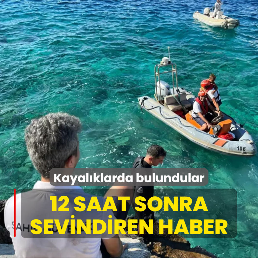 Denizdeki yerlerini HA tespit etti! Kayp ocuklardan sevindiren haber