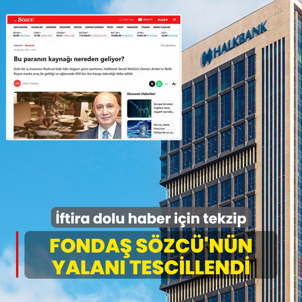 Fonda Szc'nn yalan tescillendi: ftira dolu haber iin tekzip