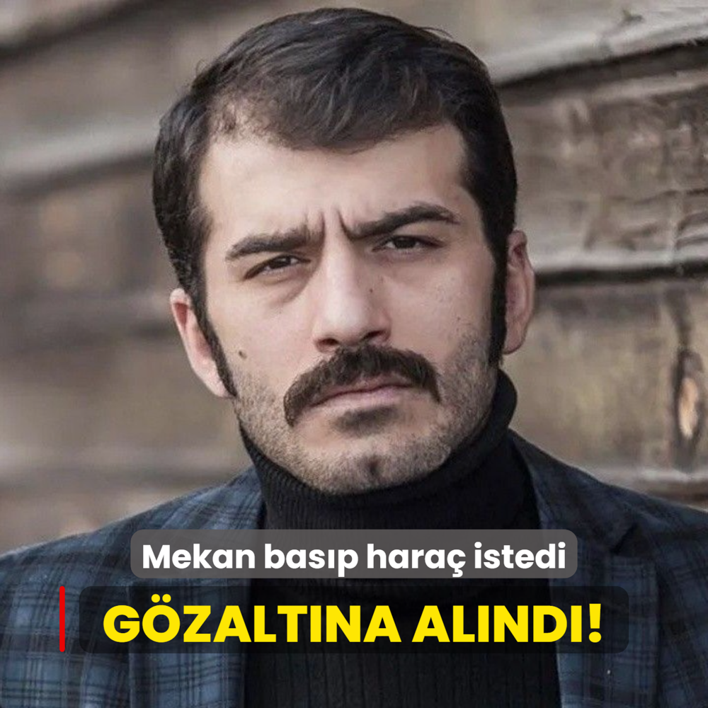 Mekan bast, hara istedi: Oyuncu Ufuk Bayraktar gzaltna alnd!