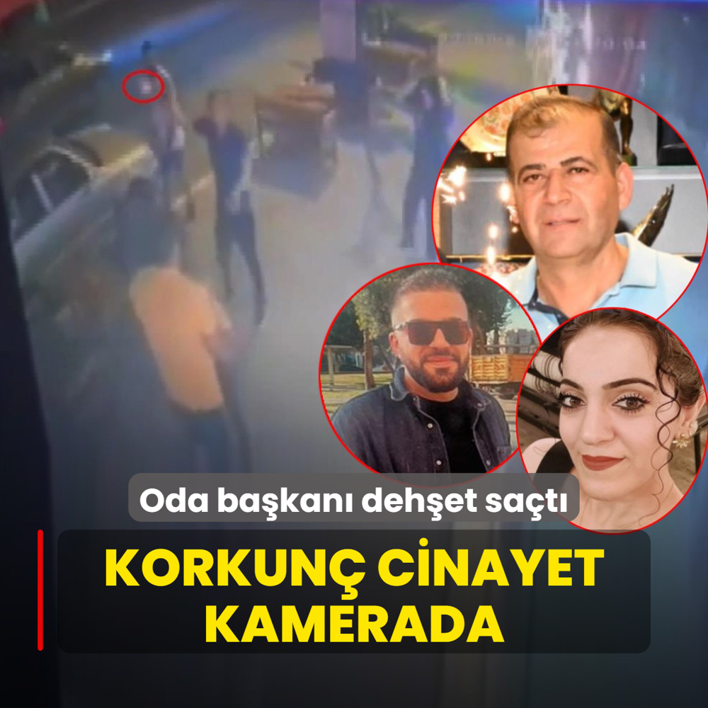 Oda bakan dehet sat! Korkun cinayet kameralara yansd