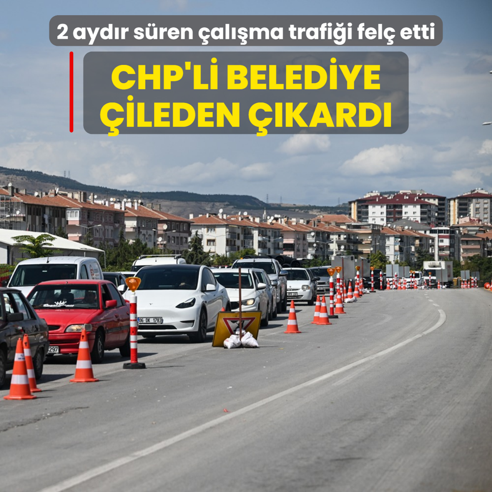 CHP'li belediyenin i bilmezlii ileden kard: 2 aydr sren alma trafii fel etti