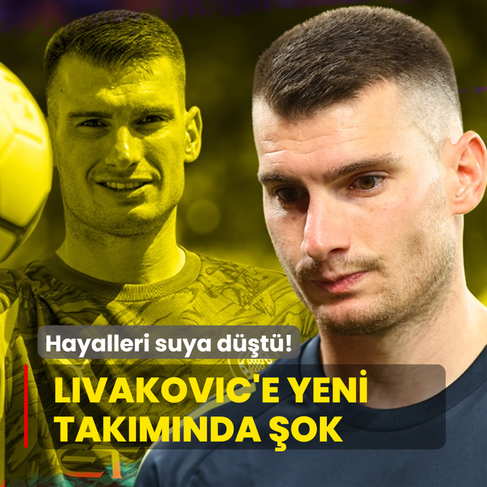 Hayalleri suya dt! Dominik Livakovic'e yeni takmnda ok