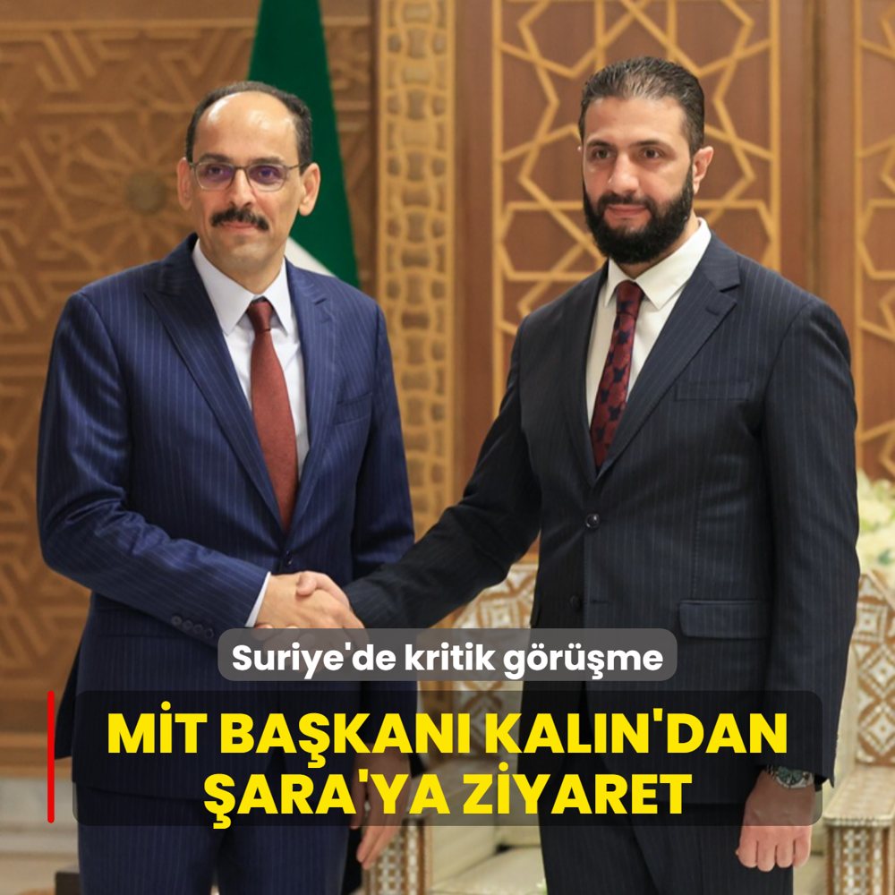 MT Bakan Kaln'dan ara'ya ziyaret... Suriye'de kritik grme