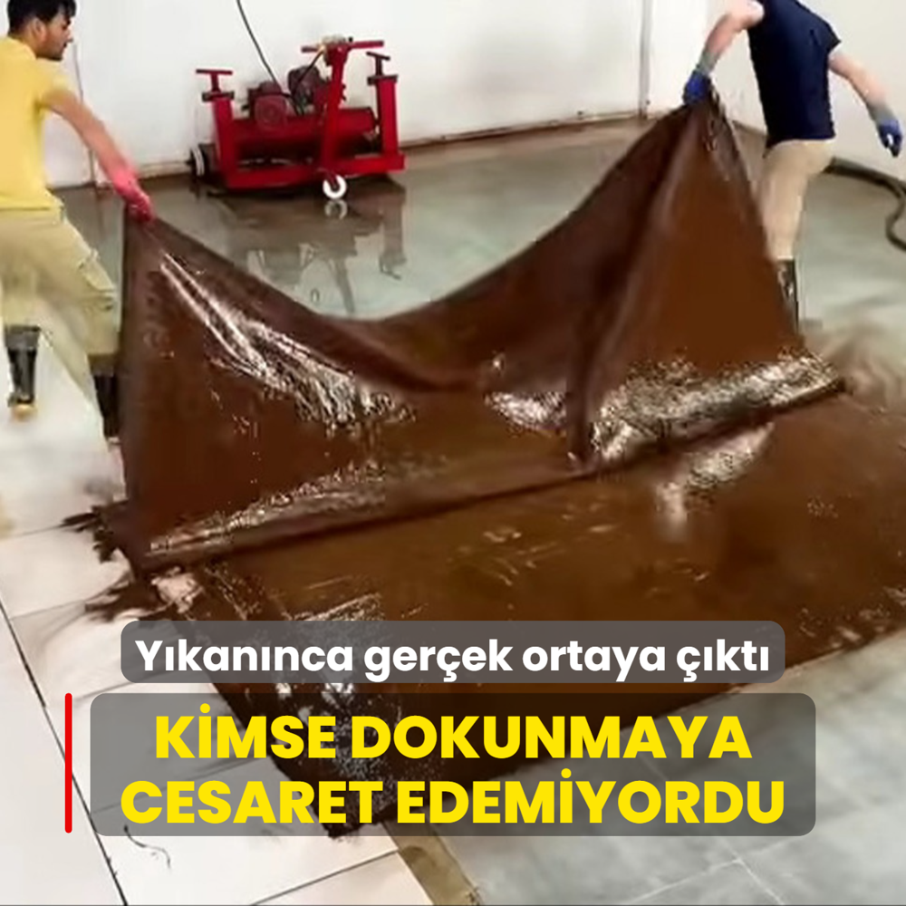 Ykannca gerek ortaya kt! Kimse dokunmaya cesaret edemiyordu