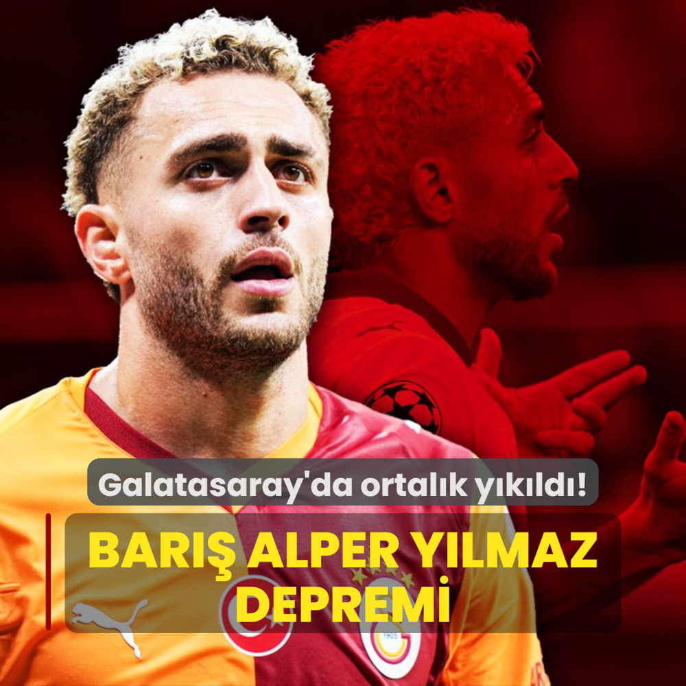 Bar Alper Ylmaz depremi! Galatasaray'da ortalk ykld