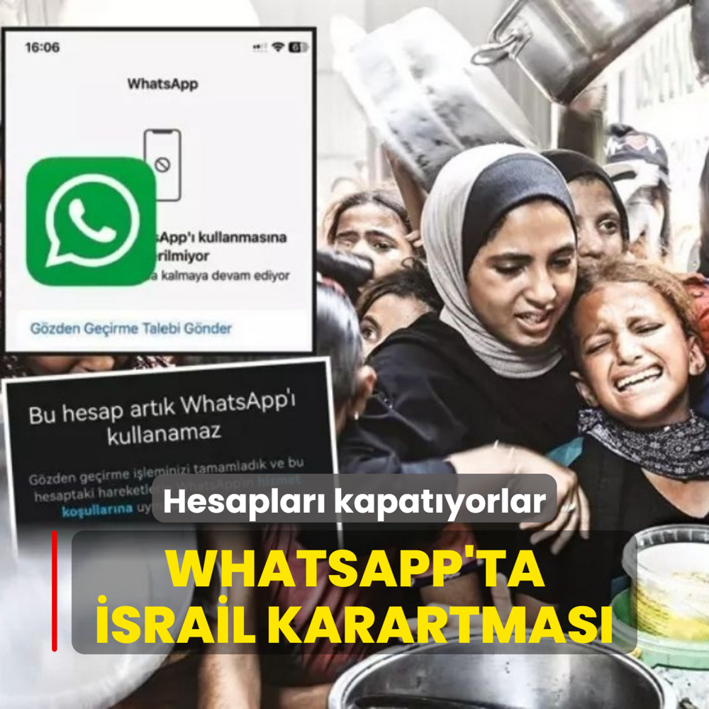 Whatsapp'ta srail karartmas