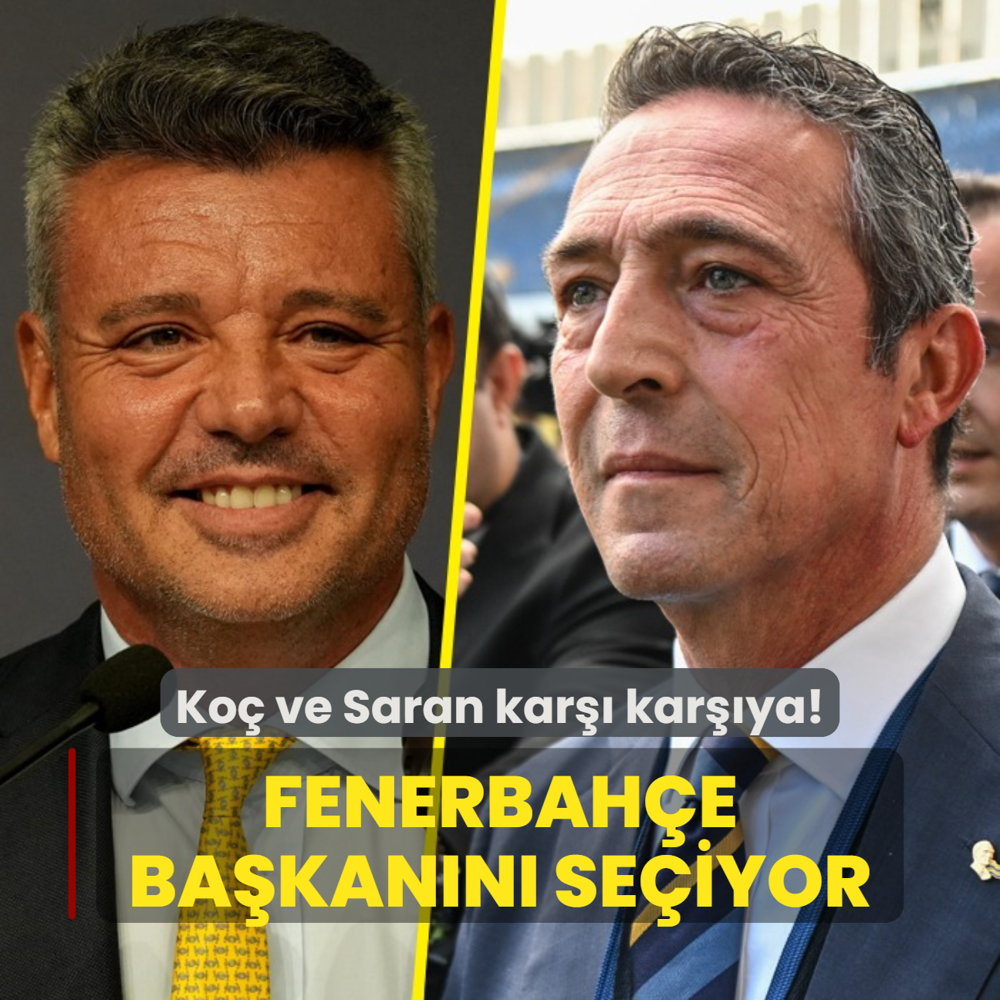 Fenerbahe bakann seiyor! Ali Ko ve Sadettin Saran kar karya