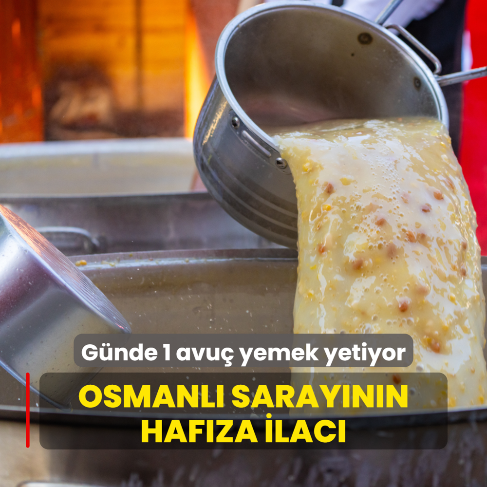 Osmanl saraynn hafza ilac: Gnde 1 avu yiyenin mr uzuyor