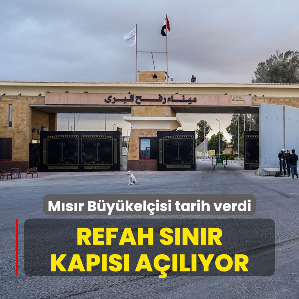 Msr Bykelisi tarih verdi: Refah Snr Kaps alyor