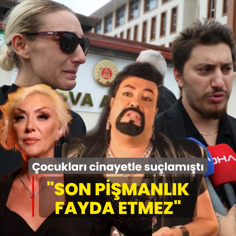 Gll'nn ocuklarn cinayetle sulamt 'Son pimanlk fayda etmez'