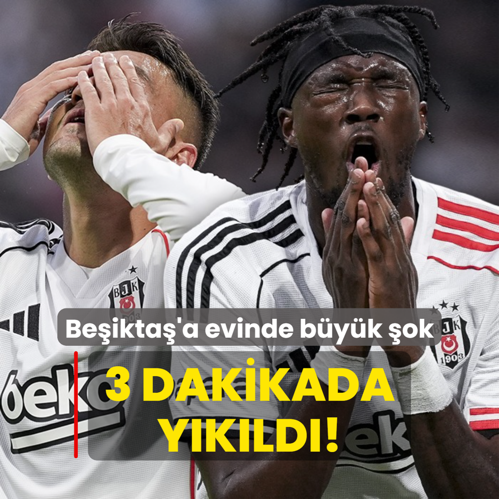 3 dakikada ykld! Beikta'a evinde byk ok