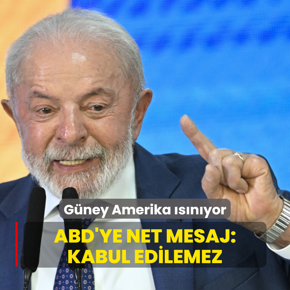 Gney Amerika snyor! ABD'ye net mesaj: Kabul edilemez